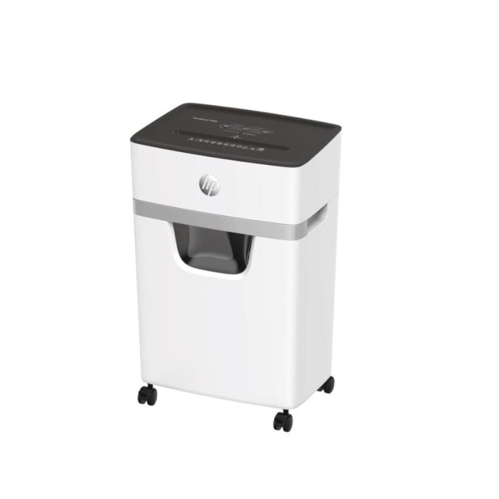 HP - OneShred 18CC triturador de papel Corte en partículas 65 dB 22 cm Blanco, Negro