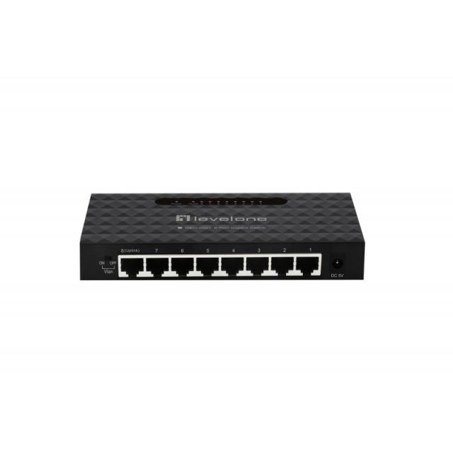 LevelOne - GEU-0821 switch Gestionado Gigabit Ethernet (10/100/1000)