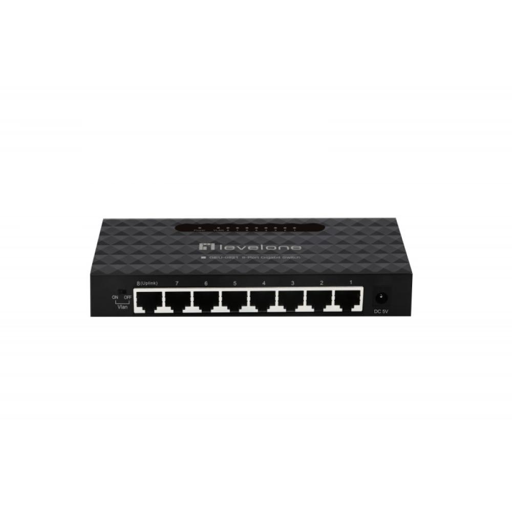 LevelOne - GEU-0821 switch Gestionado Gigabit Ethernet (10/100/1000)