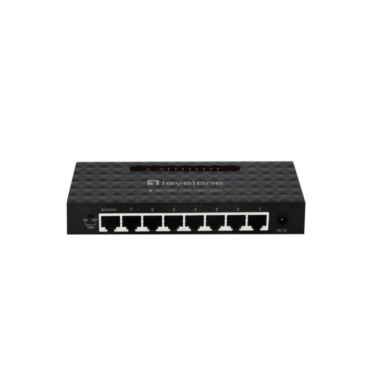 LevelOne - GEU-0821 switch Gestionado Gigabit Ethernet (10/100/1000)