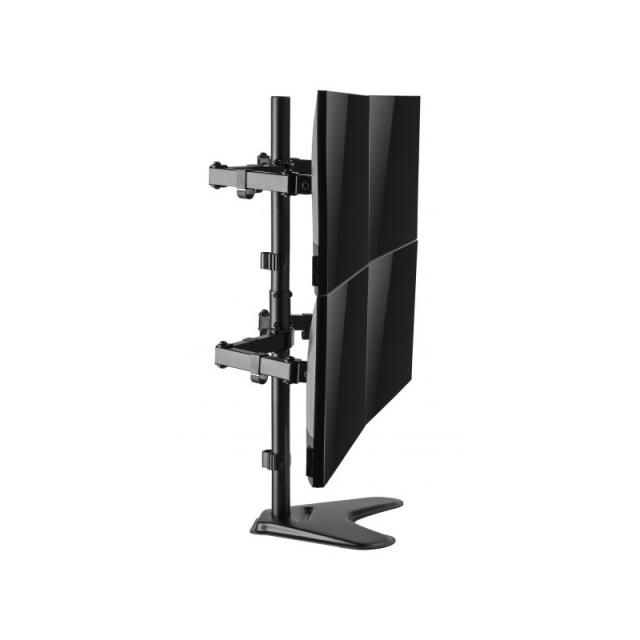 Equip - Soporte de mesa articulado para monitor cuádruple de 17"-32