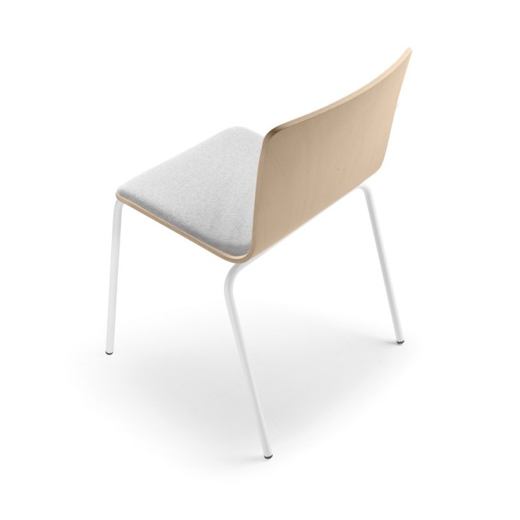 Silla Glove Asiento Tapizado