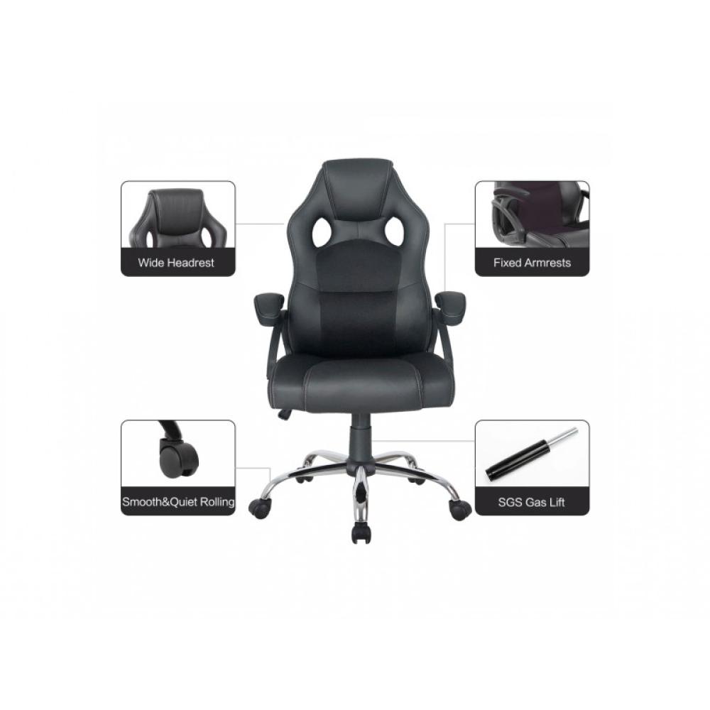 Equip - 651016 silla de oficina y de ordenador Asiento acolchado Respaldo acolchado