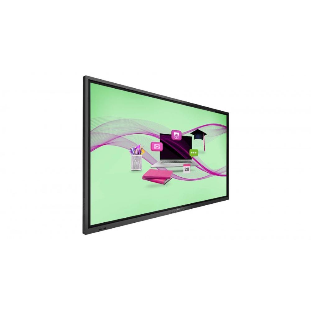 Philips - Signage Solutions E-Line Pantalla plana para señalización digital 165,1 cm (65") ADS Wifi 350 cd / m² 4K Ultra HD Negr