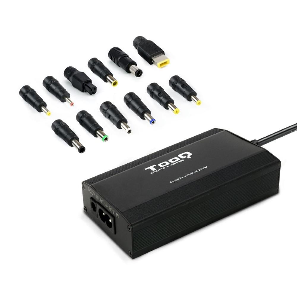 TooQ - CARGADOR UNIVERSAL PORTATIL TQLC-100BS01M 100W 3 EN 1 USB