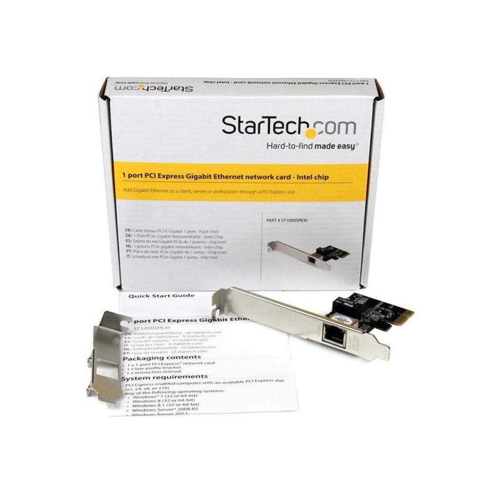 StarTech.com - Tarjeta de Red PCI Express Ethernet Gigabit con 1 Puerto RJ45 Chipset Intel i210