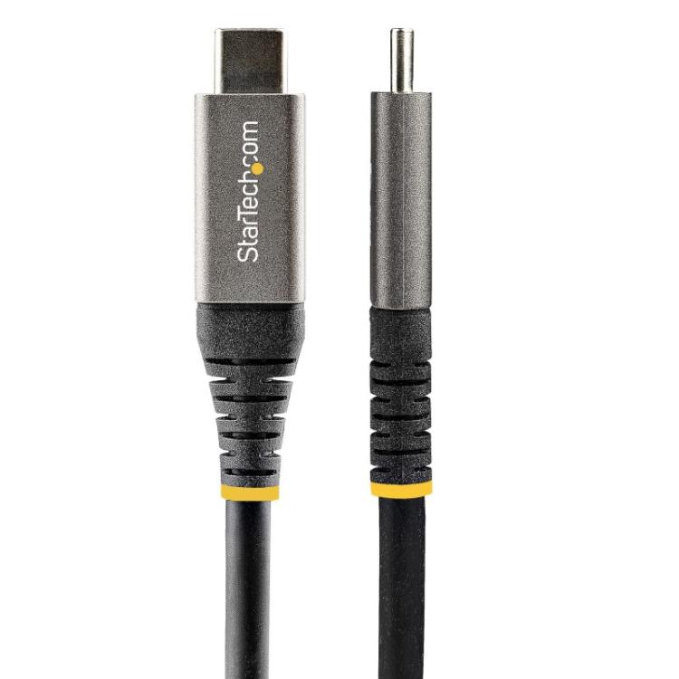 StarTech.com - Cable de 1m USB-C de 10Gbps - Cable USB Tipo C Certificado por USB-IF - Cable USB TipoC USB 3.2 Gen 2 - Con Carga