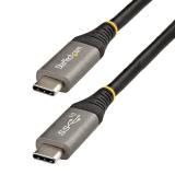 StarTech.com - Cable de 1m USB-C de 10Gbps - Cable USB Tipo C Certificado por USB-IF - Cable USB TipoC USB 3.2 Gen 2 - Con Carga
