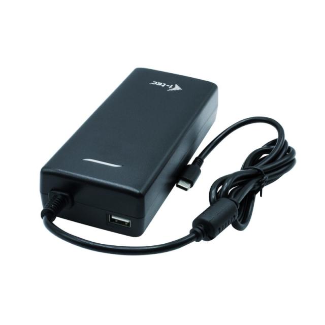 i-tec - USB-C HDMI DP Docking Station with Power Delivery 100 W + Universal Charger 100 W