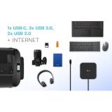 i-tec - USB-C HDMI DP Docking Station with Power Delivery 100 W + Universal Charger 100 W