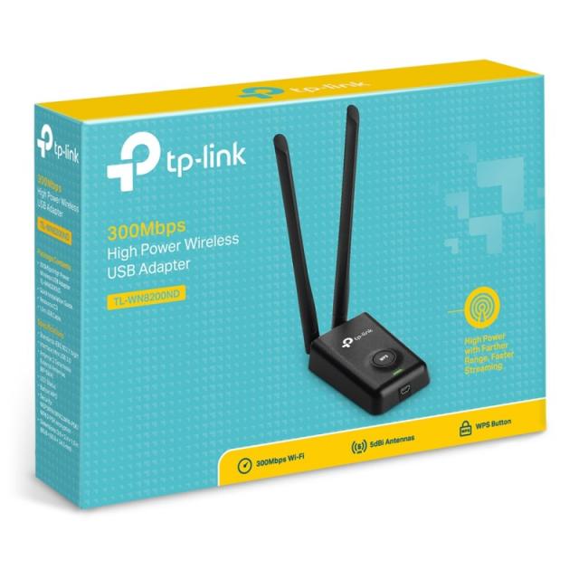 TP-Link - TL-WN8200ND adaptador y tarjeta de red WLAN 300 Mbit/s