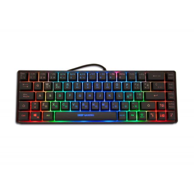 CoolBox - GAMING TECLADO COMPACTO 65% TM065 RGB