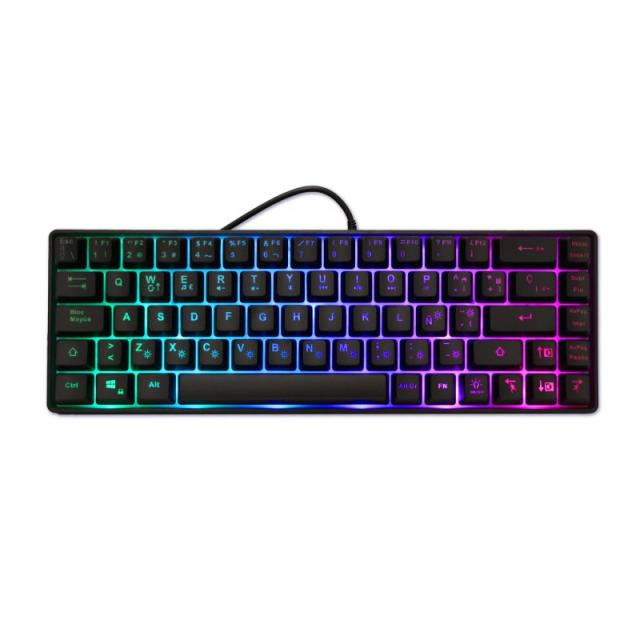 CoolBox - GAMING TECLADO COMPACTO 65% TM065 RGB