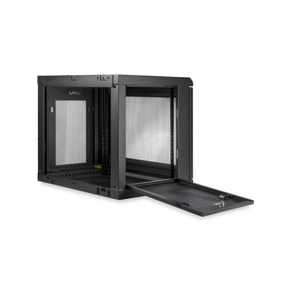 StarTech.com - Armario Rack de Pared para Servidores 9U 19"2 Columnas y Estante 1U - Rack de Servidores de Montaje en Pared - Ra