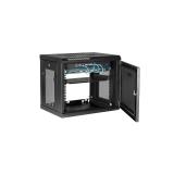 StarTech.com - Armario Rack de Pared para Servidores 9U 19"2 Columnas y Estante 1U - Rack de Servidores de Montaje en Pared - Ra