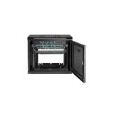 StarTech.com - Armario Rack de Pared para Servidores 9U 19"2 Columnas y Estante 1U - Rack de Servidores de Montaje en Pared - Ra