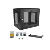 StarTech.com - Armario Rack de Pared para Servidores 9U 19"2 Columnas y Estante 1U - Rack de Servidores de Montaje en Pared - Ra
