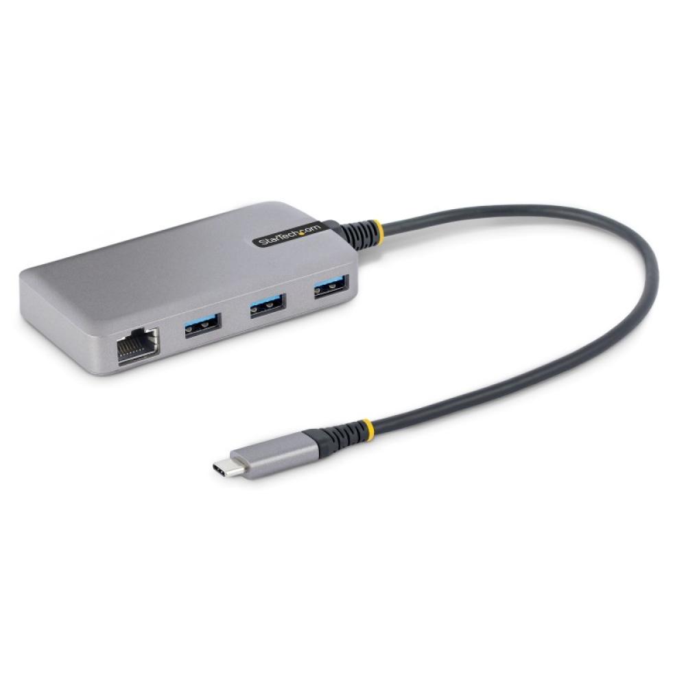 StarTech.com - Hub USB-C de 3 Puertos USBA - USB 3.0 de 5Gbps - Alimentado por el Bus - Concentrador USB-C de 3 Puertos USB-A -