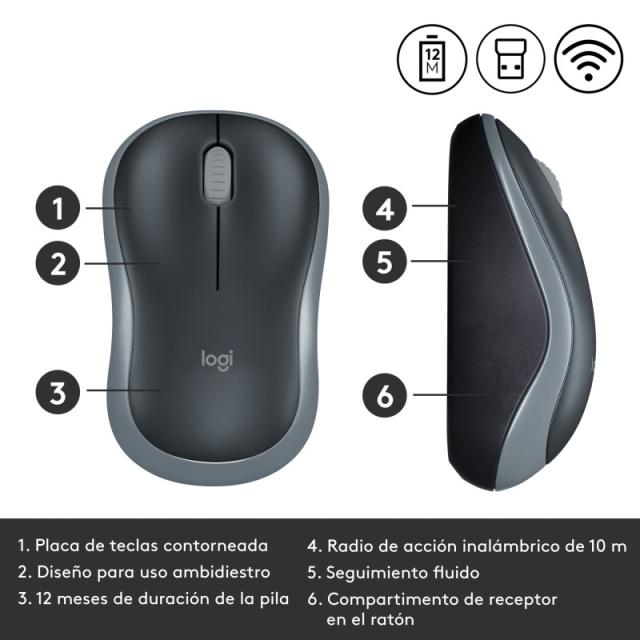Logitech - M185 - 910-002238