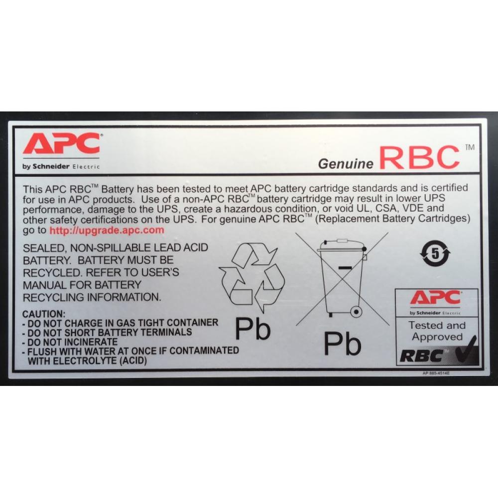APC - RBC43 batería para sistema ups Sealed Lead Acid (VRLA)