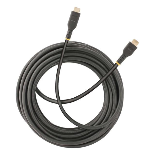 StarTech.com - Cable de 10m HDMI Activo - HDMI 2.0 4K 60Hz UHD - Cable de Servicio Pesado - Resistente - con Fibra de Aramida -