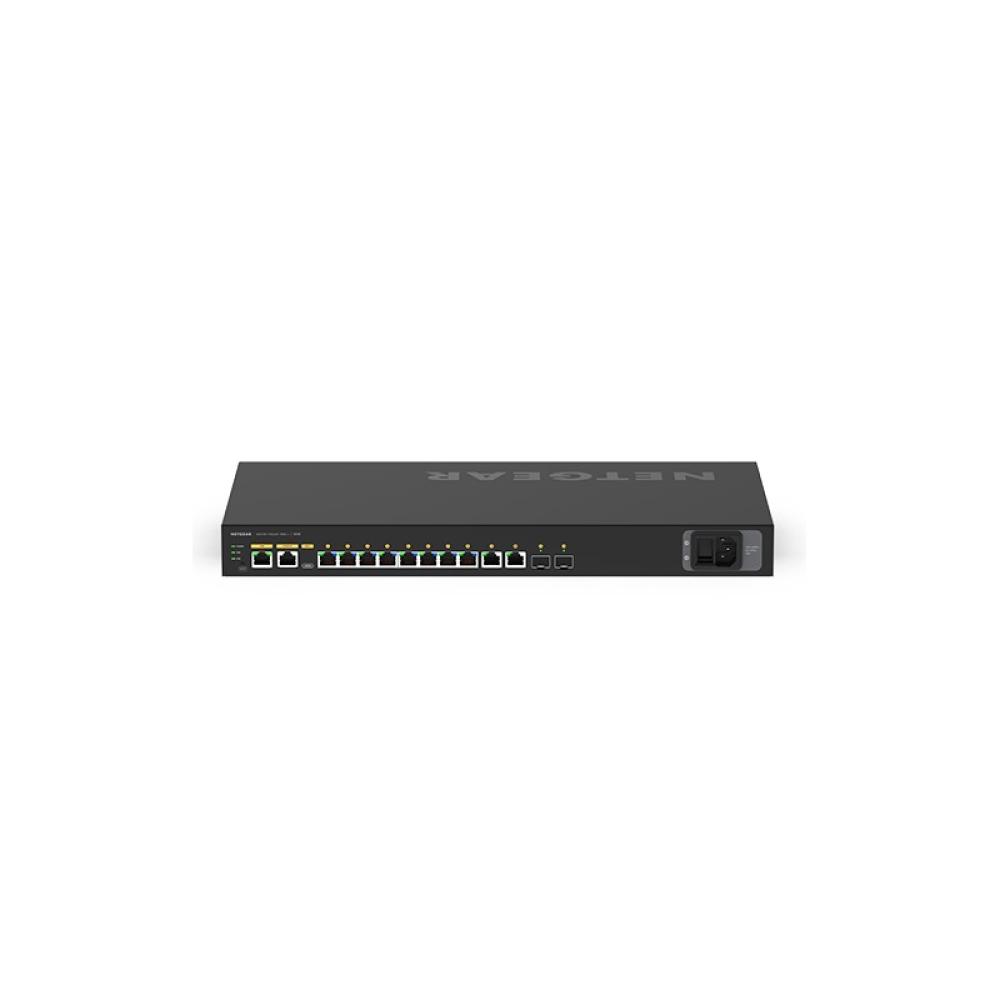 NETGEAR - M4250-10G2XF-PoE++ Gestionado L2/L3 Gigabit Ethernet (10/100/1000) Energía sobre Ethernet (PoE) 1U Negro