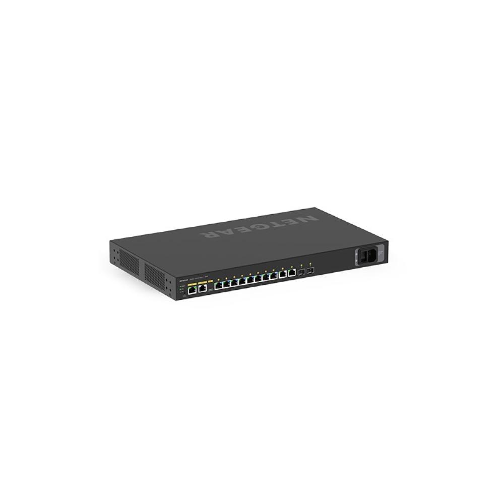 NETGEAR - M4250-10G2XF-PoE++ Gestionado L2/L3 Gigabit Ethernet (10/100/1000) Energía sobre Ethernet (PoE) 1U Negro