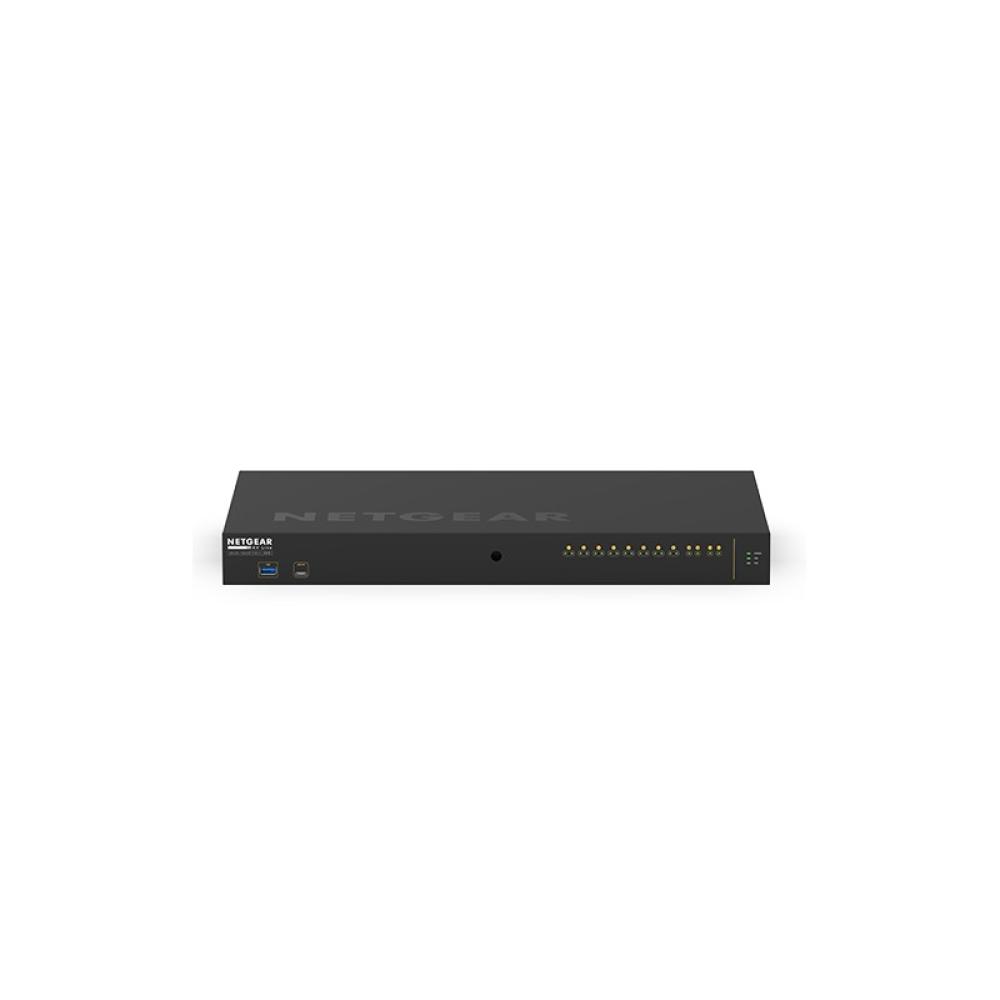 NETGEAR - M4250-10G2XF-PoE++ Gestionado L2/L3 Gigabit Ethernet (10/100/1000) Energía sobre Ethernet (PoE) 1U Negro
