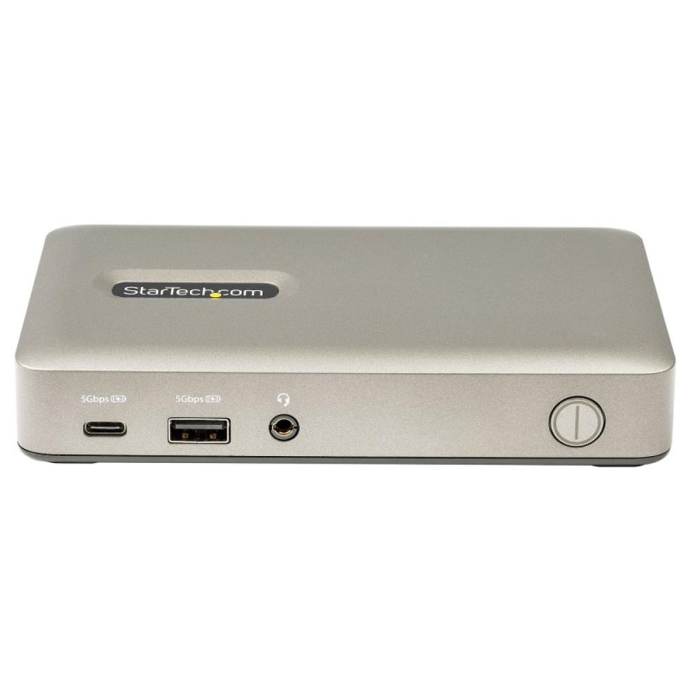StarTech.com - Docking Station USB C - USB-C a DisplayPort 4K 30Hz o VGA - Carga con Entrega de Alimentación PD de 65W - Hub USB