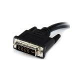 StarTech.com - Adaptador Conversor de 20cm DVI-I a VGA - DVI-I Macho - HD15 Hembra - Cable Convertidor Negro
