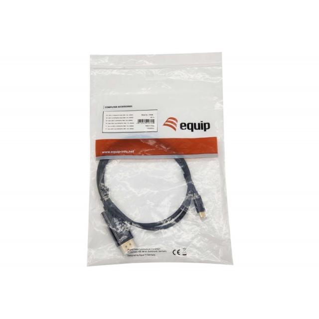 Equip - Cable USB-C a DisplayPort, M/M, 1,0 m, 4K/60Hz
