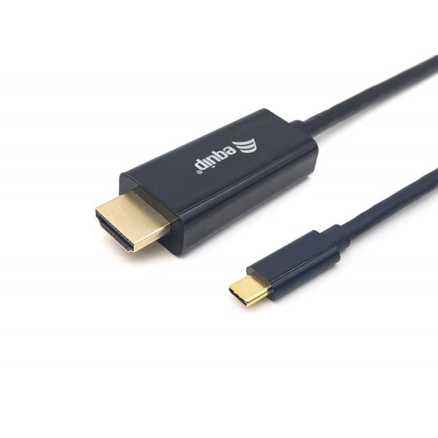 Equip - Cable USB-C a HDMI, M/M, 1,0 m, 4K/30 Hz