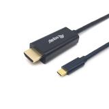 Equip - Cable USB-C a HDMI, M/M, 1,0 m, 4K/30 Hz