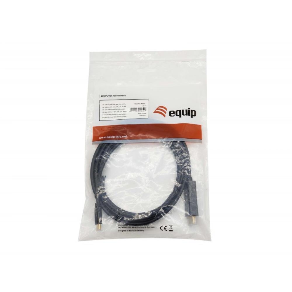 Equip - Cable USB-C a HDMI, M/M, 3,0 m, 4K/30Hz