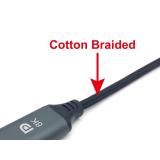 Equip - Cable USB-C a DisplayPort Premium, M/M, 1,0m, 8K/60Hz