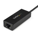 StarTech.com - Adaptador Tarjeta de Red Externa USB 3.0 a Ethernet Gigabit - Conversor de Red NIC 10/100/1000 - Adaptador LAN Ex