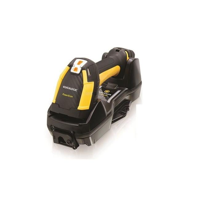 Datalogic - PM9600-HP433RBK10 lector de código de barras Lector de códigos de barras portátil 1D/2D Laser Negro, Amarillo