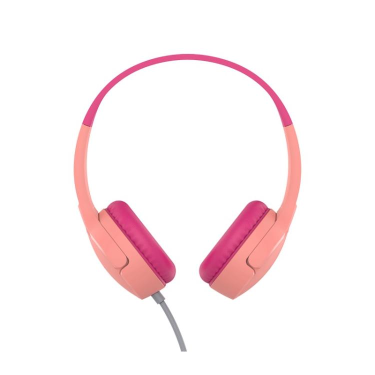 Belkin - SoundForm Mini Auriculares Alámbrico Diadema Llamadas/Música/Deporte/Uso diario Rosa