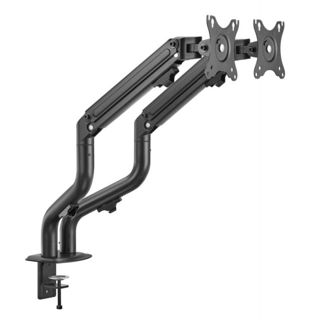iggual - SPMP02 Soporte pinza 2 monitores 17"-32"pro