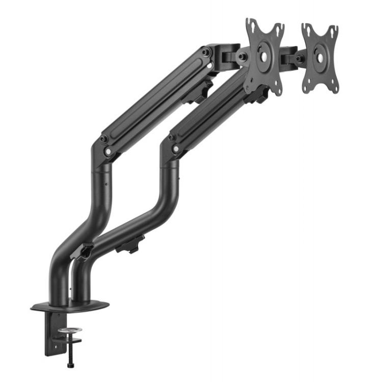 iggual - SPMP02 Soporte pinza 2 monitores 17"-32"pro
