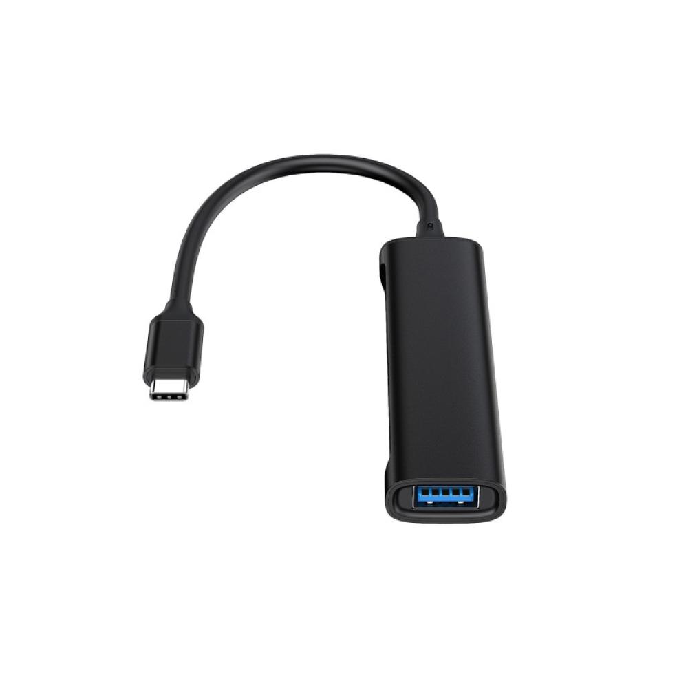 Conceptronic - HUBBIES12B hub de interfaz USB 3.2 Gen 1 (3.1 Gen 1) Type-C 5000 Mbit/s Negro