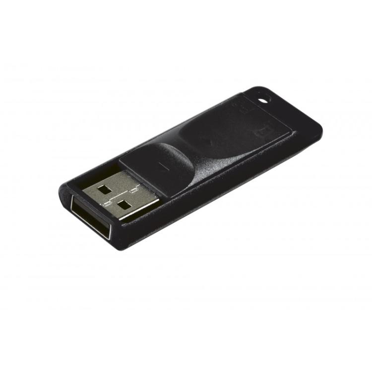 Verbatim - Slider - Unidad USB de 16 GB - Negro