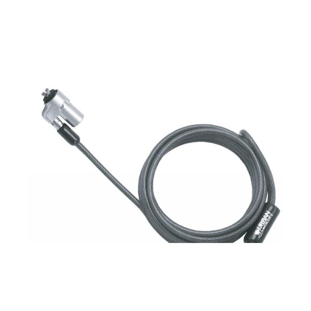 Urban Factory - CRS95UF cable antirrobo Negro 2 m
