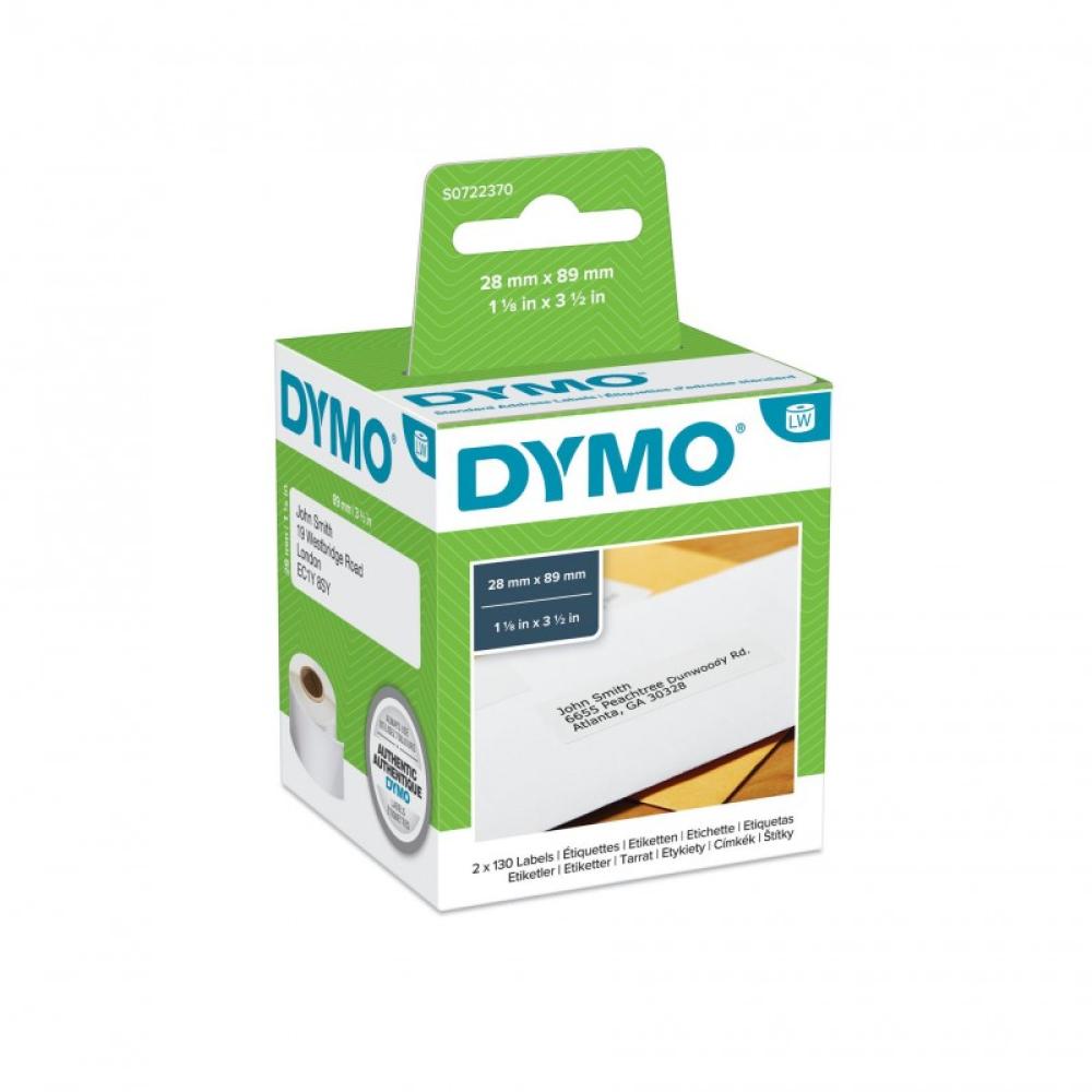 DYMO - LW - Etiquetas estándar para direcciones - 28 x 89 mm - S0722370