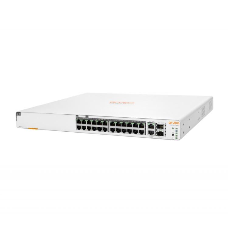 HPE - Aruba Networking Networking Instant On Switch 20p Gigabit CL4 4p Gigabit CL6 PoE 2p 10GBT 2p SFP+ 370W 1960
