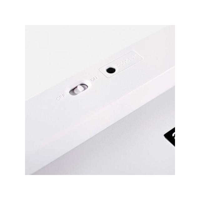 Approx - APPMX300BTS teclado Oficina Bluetooth QWERTY Español Plata