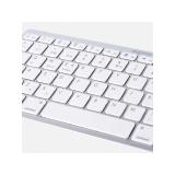 Approx - APPMX300BTS teclado Oficina Bluetooth QWERTY Español Plata
