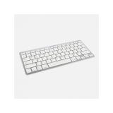 Approx - APPMX300BTS teclado Oficina Bluetooth QWERTY Español Plata