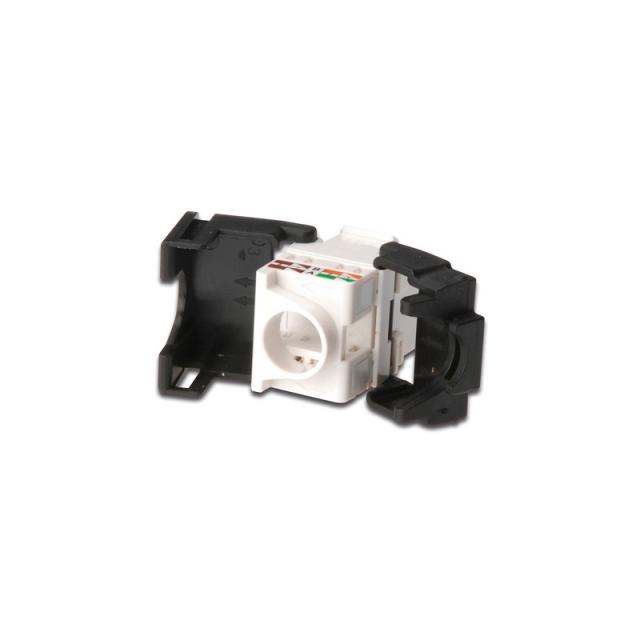 Digitus - Módulo Keystone clase D, CAT 5e, sin apantallar, montaje sin herramientas