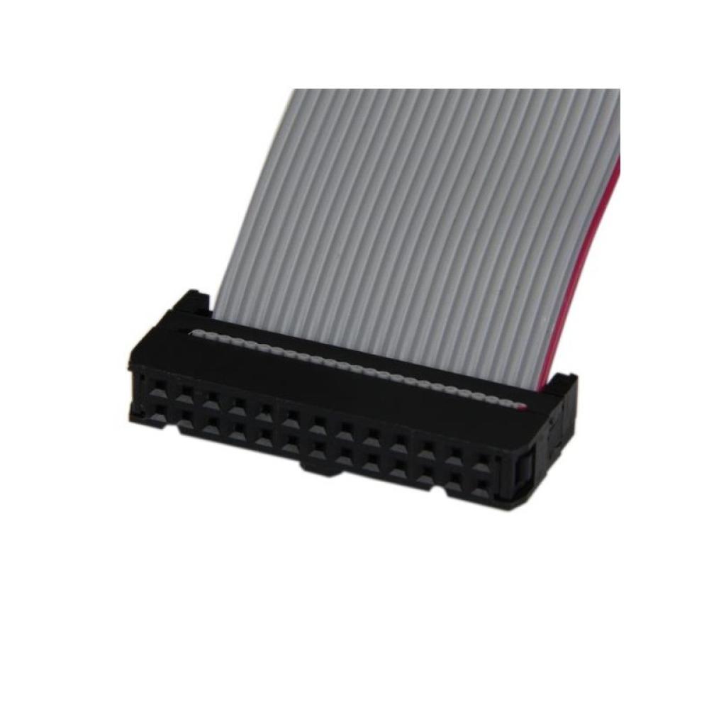 StarTech.com - Adaptador de 40cm Header Cabezal Bracket Paralelo Perfil Bajo DB25 a IDC26 Pines Placa Base